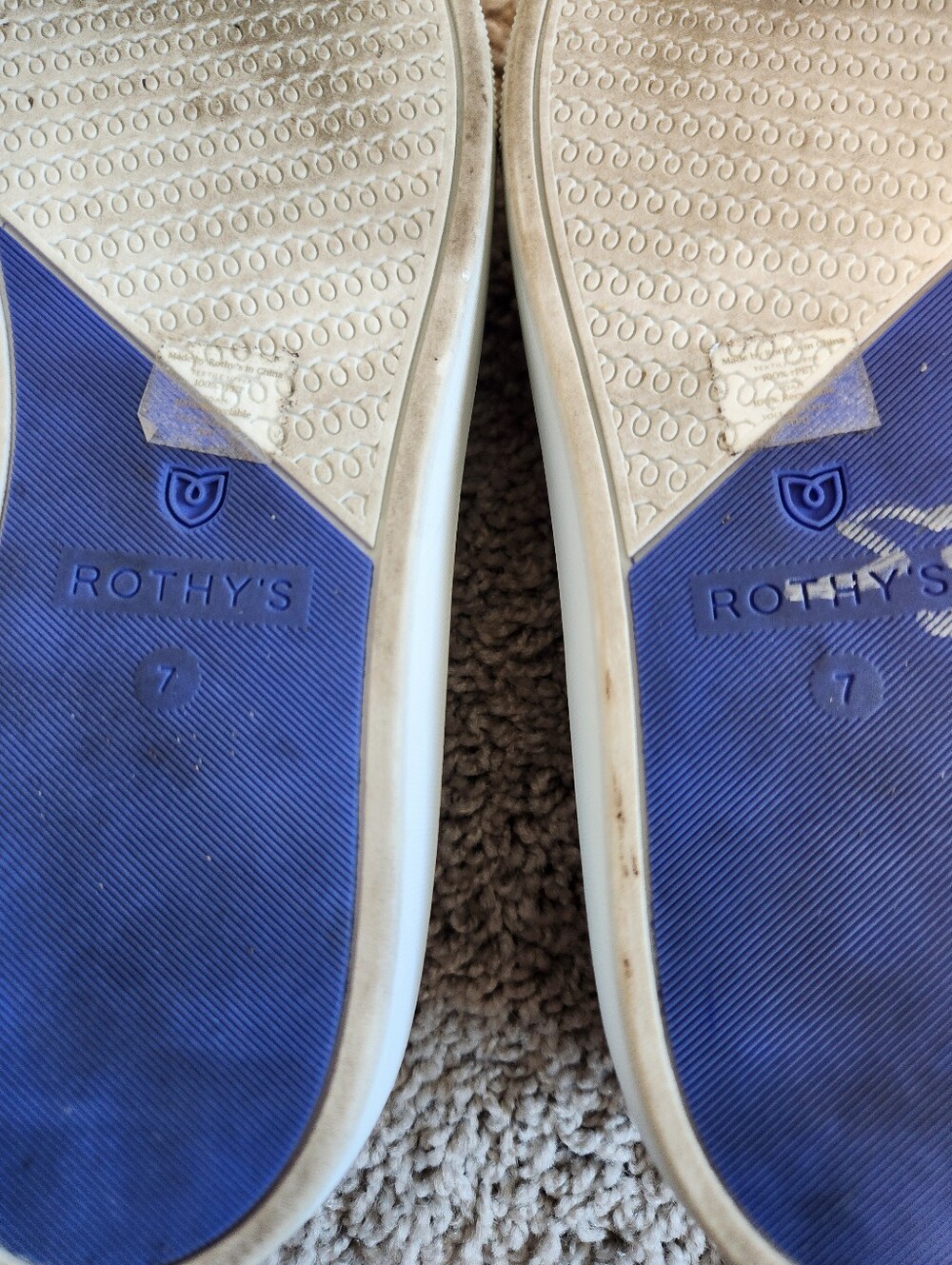 Rothys Camo Slip On Sneakers Size 7 - Picture 10 of 10